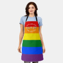 Search for pride rainbow aprons Love is love