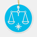 Search for justice is not christmas tree decorations Scales