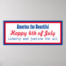 Search for liberty and justice for all posters Patriotic