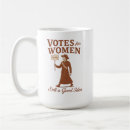 Search for votes for women mugs Suffragists