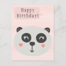 Search for black bear birthday cards White