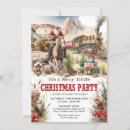 Search for country western christmas invitations Vintage