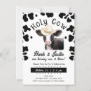 Search for holy cow invitations Moo