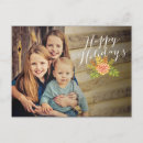 Search for affordable photo christmas cards Watercolor