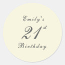 Search for 21st stickers Typography