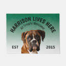 Search for boxer doormats Pets