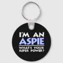 Search for aspie key rings Autism