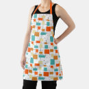 Search for square pattern aprons Colourful