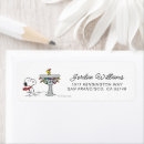 Search for frozen return address labels Peanuts