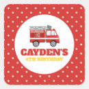 Search for firetruck birthday party stickers Firefighter