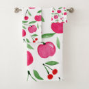 Search for cherry red bath towels Fruit