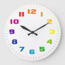 Search for colour wheel clocks Colourful