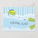 Search for pool party thank you cards Girl