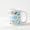 Search for blue and brown mugs For kids