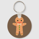 Search for gingerbread man key rings Food