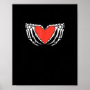 Search for gothic heart posters Skull