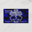 Search for blue fire business cards Police