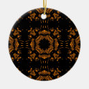 Search for orange and black christmas tree decorations Floral