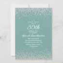 Search for silver 30th birthday invitations Sparkle
