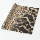 Search for gold cheetah wrapping paper Glam