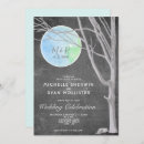 Search for rustic chalkboard wedding invitations Initials