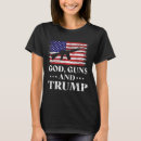 Search for god guns trump tshirts Take america back