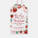 Search for strawberry gift tags Girl first birthday