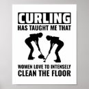Search for curling sport posters Curler