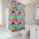 Search for patchwork shower curtains Retro