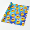 Search for christmas duck wrapping paper Yellow