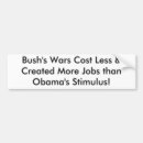 Search for cost of living bumper stickers Obama