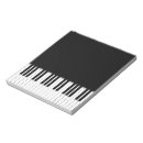 Search for piano notepads Black