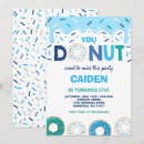 Search for boy doughnut birthday invitations Doughnuts