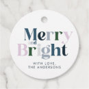 Search for christmas favour tags Merry and bright