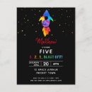 Search for outer space invitations Black