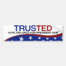 Search for ted bumper stickers President