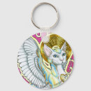 Search for winged cat key rings Cats