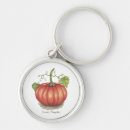 Search for thanksgiving round key rings Pumpkin