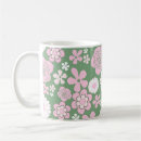 Search for green flowers mugs Trendy boho aesthetic