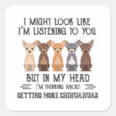 Search for chihuahua stickers Chiwawa
