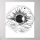 Search for astrology chart posters Sun