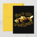 Search for funny bees postcards Cute