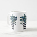 Search for stripes and flowers mugs Modern