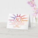 Search for 80th birthday cards Age 80