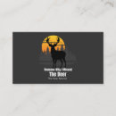 Search for deer business cards Buck