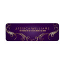 Search for ornate frame return address labels Elegant
