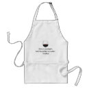 Search for wine saying aprons Red