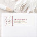 Search for holly berries return address labels Winter holiday