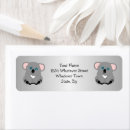 Search for koala return address labels Wildlife