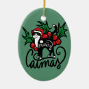 Search for tuxedo cat christmas tree decorations Xmas
